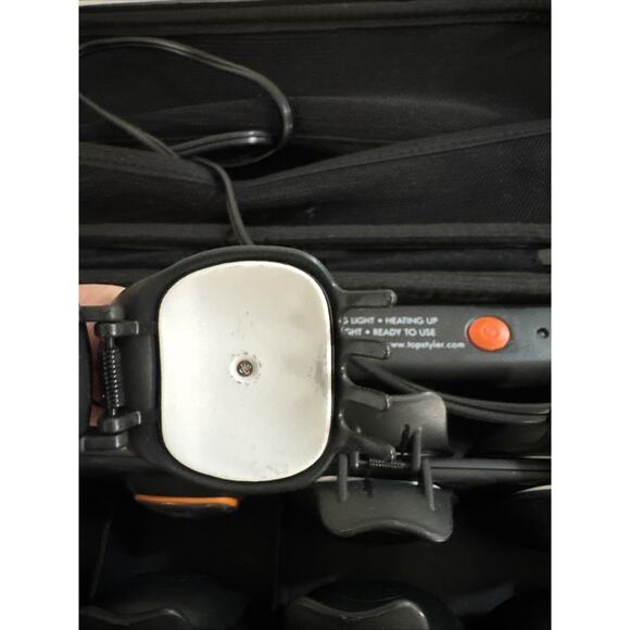 TopStyler by InStyler Heated Ceramic Styling 12 Shells Hair Curlers with Case - Picture 4 of 5